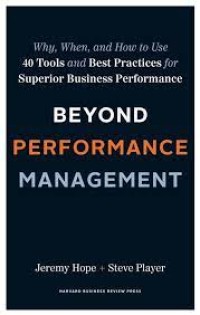 Image of Beyond Performance Management
