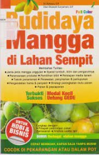 Image of Budidaya Mangga Di lahan Sempit