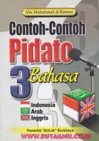 Image of Contoh-contoh pidato 3 bahasa : Indonesia-Arab-Inggris
