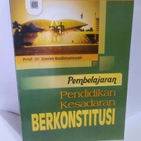 Image of Pembelajaran Pendidikan Kesadaran Berkonstitusi